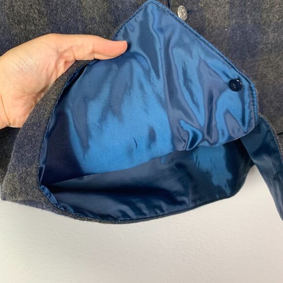 Vintage Grizzly Outfitters Plaid Wool Blend Snap Western Vest Mens Medium - Picture 6 of 8